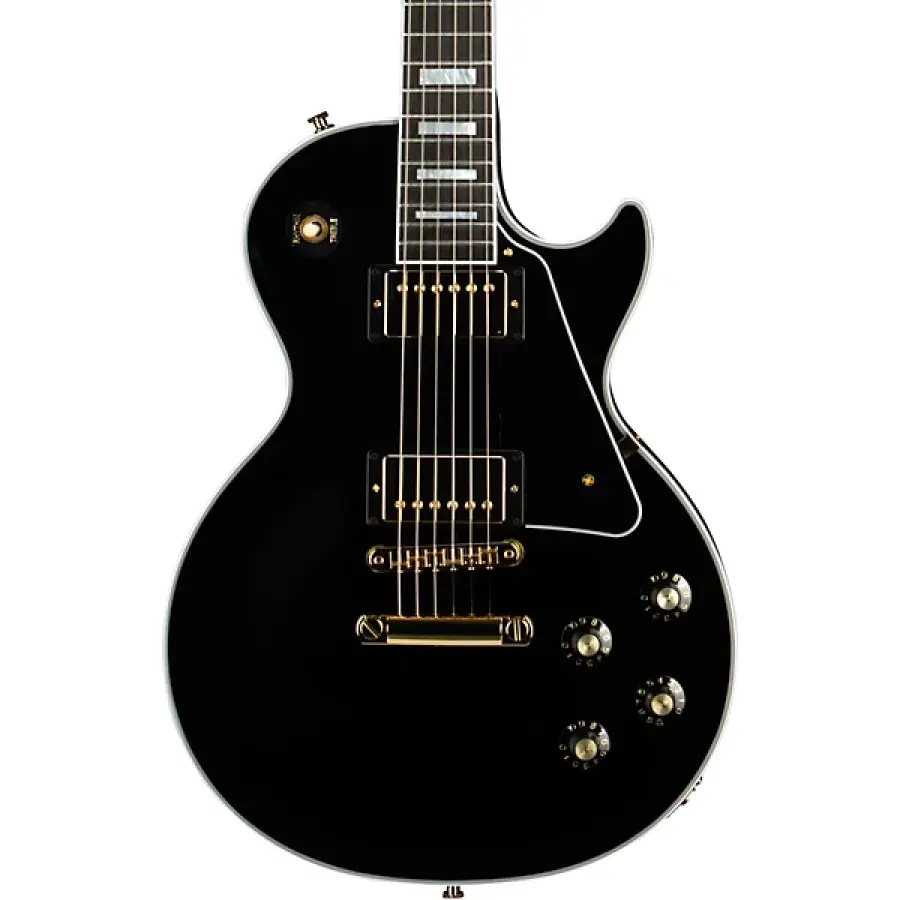 Gibson Les Paul Custom '70s Electric Guitar Ebony