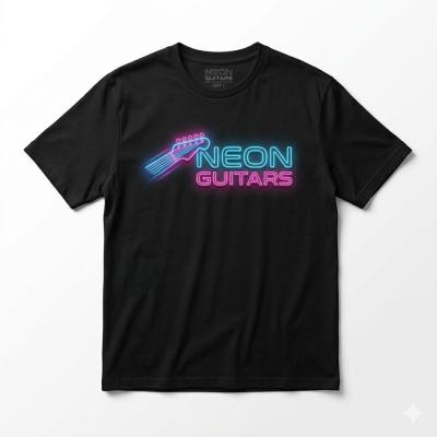 Neon Guitars T-shirt